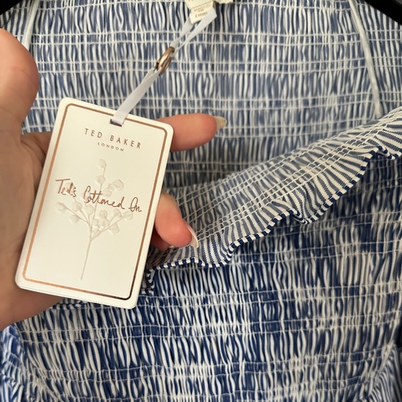 NWT Ted Baker Off the Shoulder Dress - Picture 4 of 7